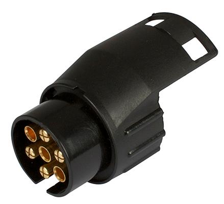 ADAPTERI 7-NAPAINEN PISTOKE + 13-NAP - Perävaunu pistokkeet ja -adapterit - 082-0056040027 - 1