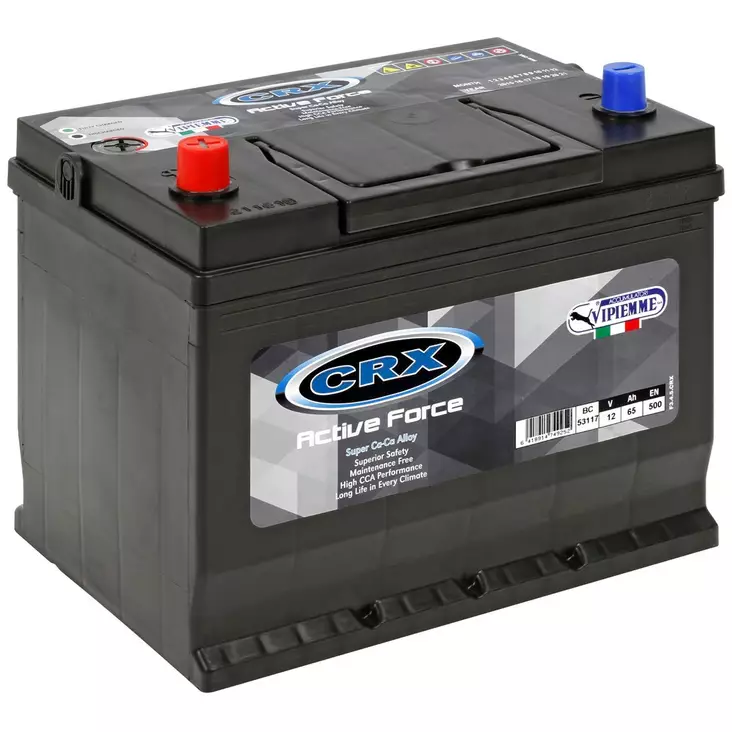 AKKU AF CRX 65AH +- ASIA 261X175X220 - Auton akut - BC53117 - 1