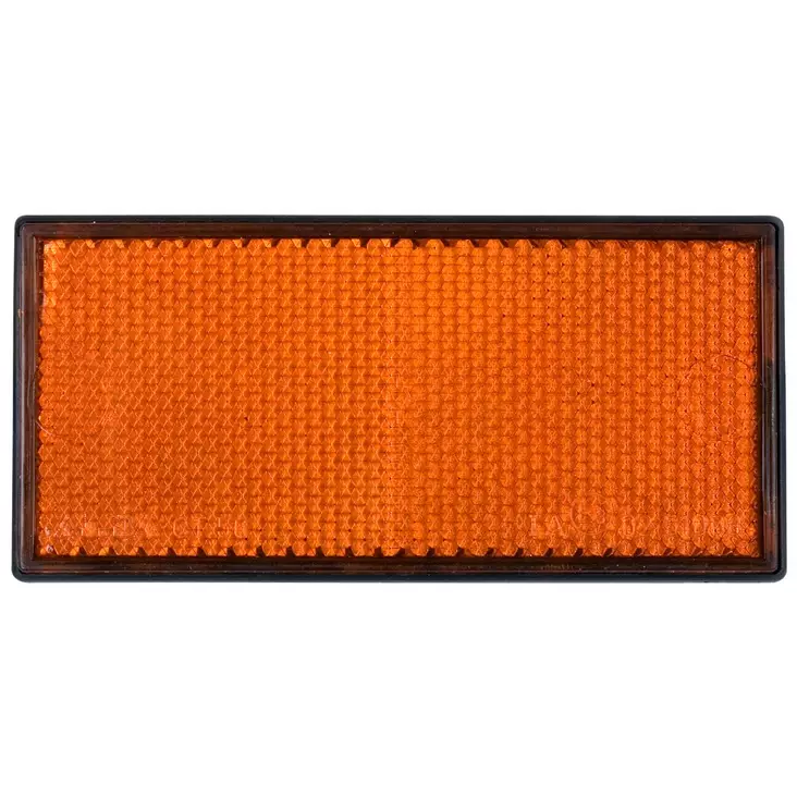 HEIJASTIN KELT 55X105 TARRALLA - Peräkärryn valot ja heijastimet - ST100467 - 1