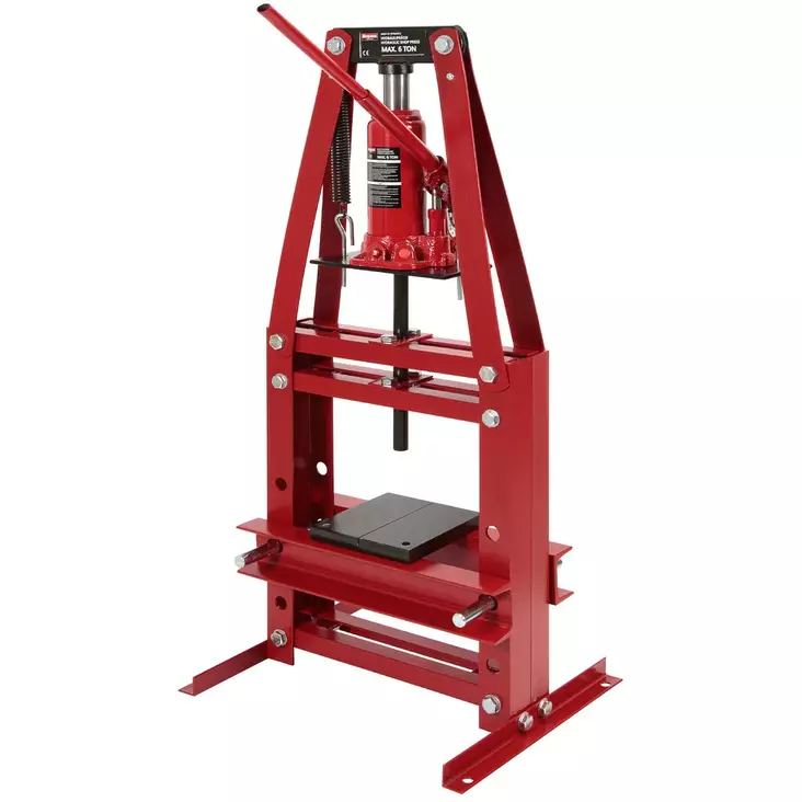 HYDRAULIPRÄSSI 6TON PÖYTÄMALLI MEGANEX - Hydrauliprässit - MEG117 - 1