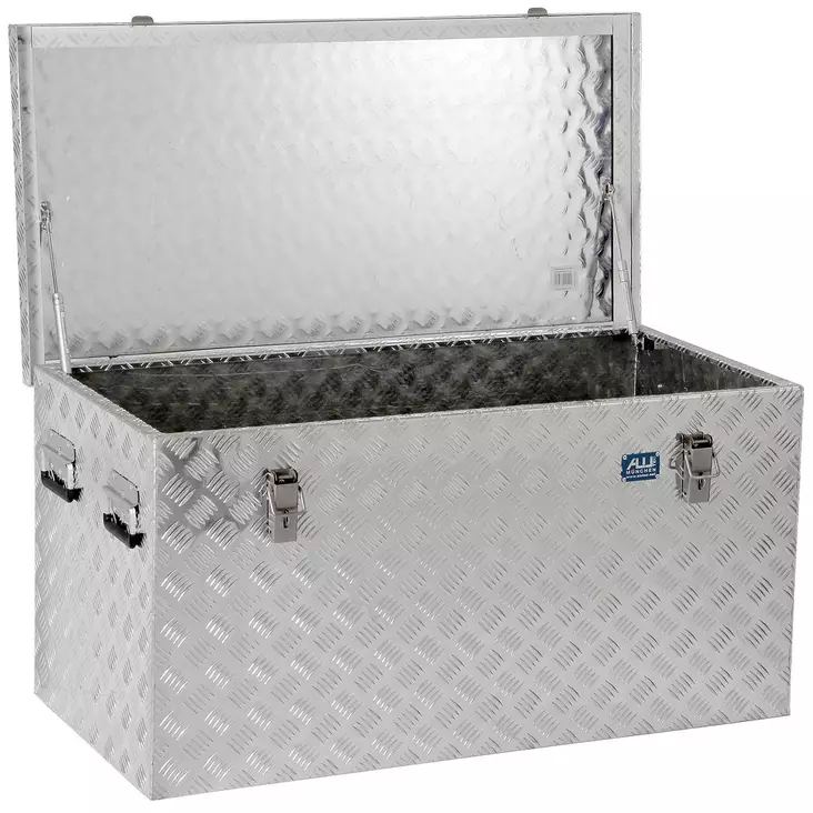 KULJETUSLAATIKKO 250L ALUMIINIA - Työpöydät ja -laatikot - ALU007 - 1