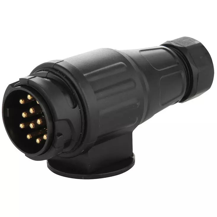 PISTOKE 13-NAPAINEN 12V MUOVI - Perävaunu pistokkeet ja -adapterit - ST100627 - 1