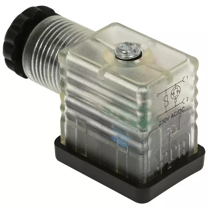 PISTOKE 22LED VDR 220V VÄRITÖN - Pneumatiikkaventtiilit - MWP0970510017 - 1