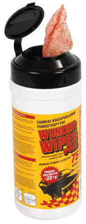 PUHDISTUSPYYHE 75KPL PROF WUNDER WIPES 195X266MM - Muut kemikaalit ja puhdistusaineet - WKCE007 - 1