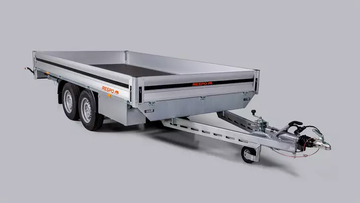 RESPO LAVETTI PERÄVAUNU 205X402 3500KG ALUMIINILAIDOILLA - Lavetit - RE6347 - 1