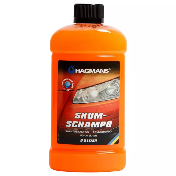 VAAHTOSHAMPOO 500ML - Ajoneuvojen puhdistus- ja hoitoaineet - HAG007 - 1