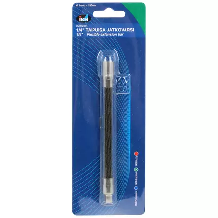 JATKOVARSI 1/4 JOUSTAVA 150MM - Räikät, jatkot ja vääntimet - IKH6308 - 2