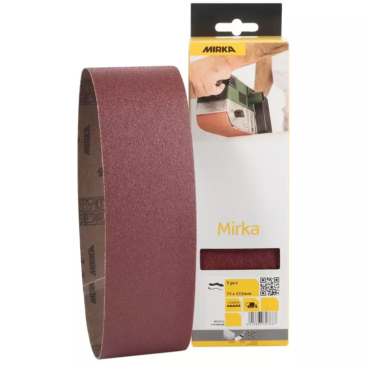 HIOMANAUHA 75X533MM G80 3KPL - Hiomanauhat - MIR068 - 1