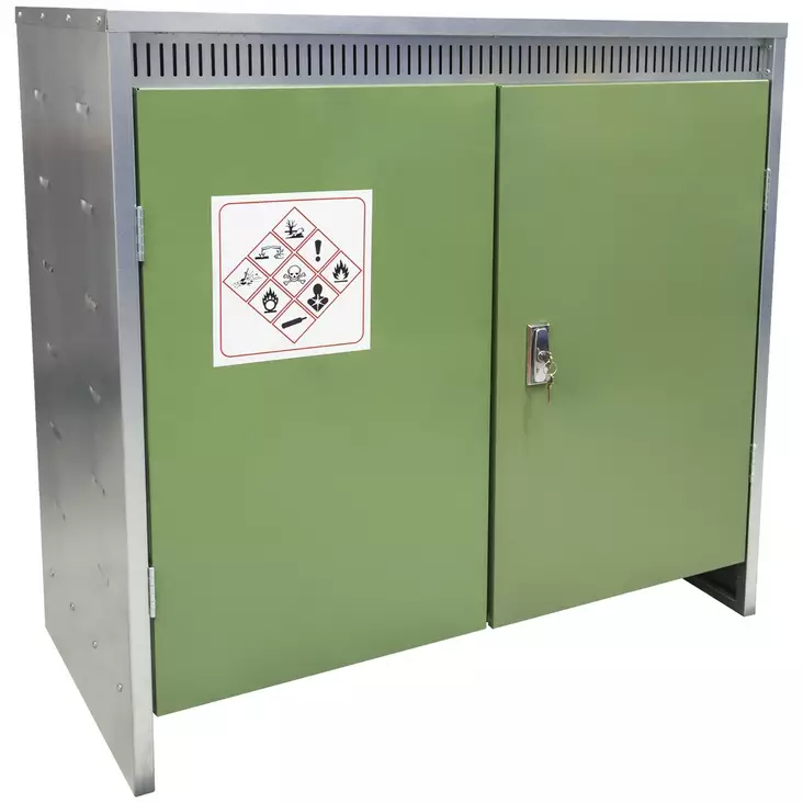 KEMIKAALIKAAPPI 1000X1000X500MM VALUMA-ALTAILLA - Varastohyllyt ja lokerot - KH1008 - 1