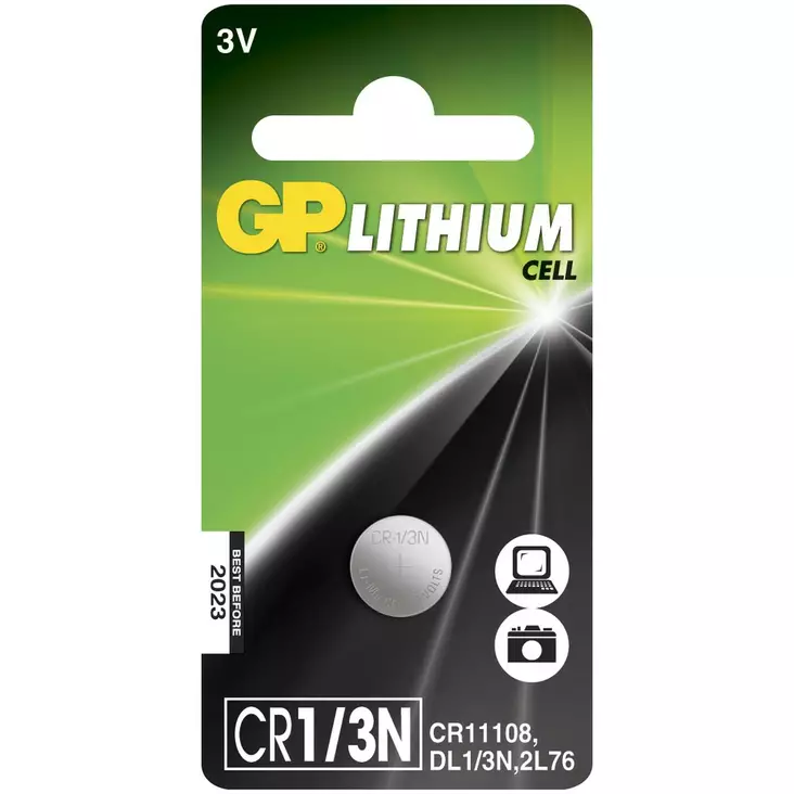 NAPPIPARISTO 3V CR1/3N LITHIUM 1KPL - Paristot - GP103118 - 1