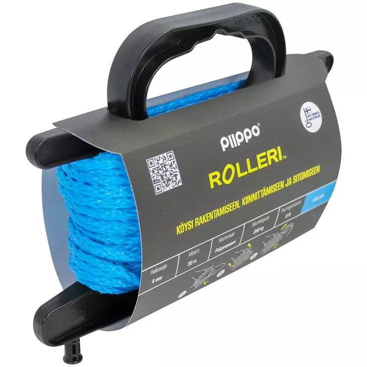 ROLLERI 4MM*30M SININEN - Köydet ja narut - MAN658008 - 1