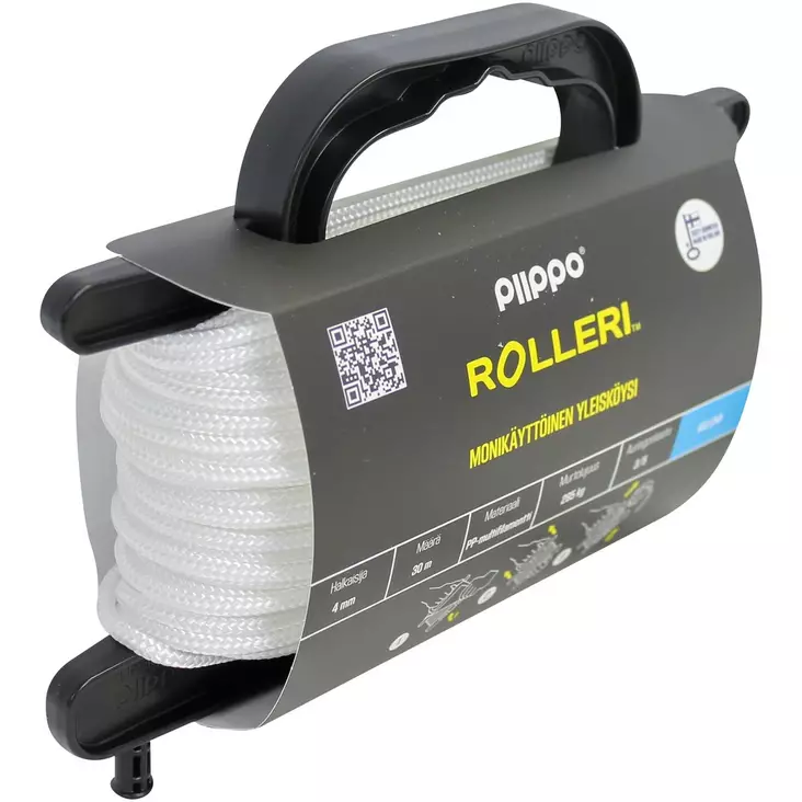 ROLLERI 4MM*30M VALKOINEN - Köydet ja narut - MAN658018 - 1