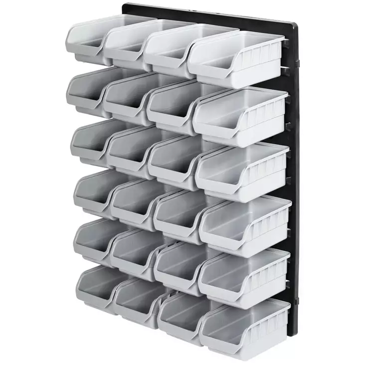 SÄILYTYSJÄRJESTELMÄ SEINÄÄN 420X590MM 25OS - Työkaluvaunut ja -pakit ilman työkaluja - IK008 - 1