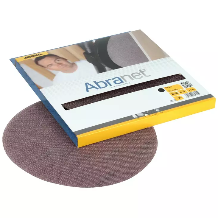 TARRAPYÖRÖ 225MM ABRANET K180 10KPL - Hiomapaperit - MIR1588 - 1