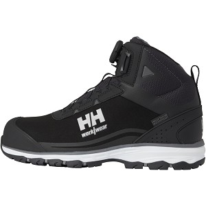 HELLY HANSEN TURVAJALKINE CHELSEA EVO 2 MID BOA S3 MUSTA/HARMAA - Puolivartiset turvakengät - HH78383-930-39 - 1