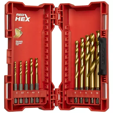 METALLIPORA SW HSS-G TIN SETTI 10P - Poranterät metallille - MW894759 - 1