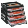 SÄILYTYSLOKERIKKO 322X279X297MM 4-OS IRTORAS. - Työkaluvaunut ja -pakit ilman työkaluja - IK019 - 1