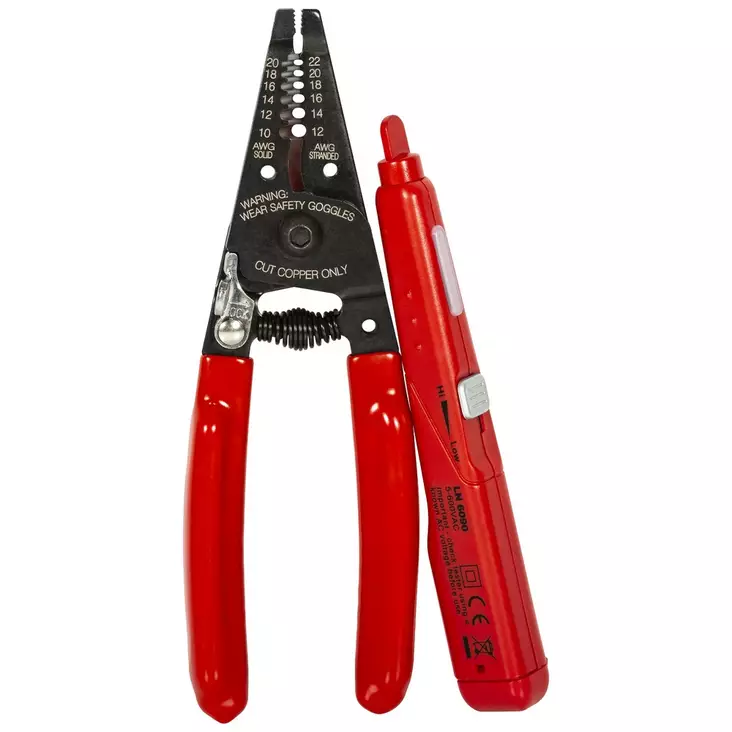 JÄNNITEKYNÄ JA KUORINTAPIHDIT - Sähkomiehen pihdit ja -kuorijat - IKH6529 - 1