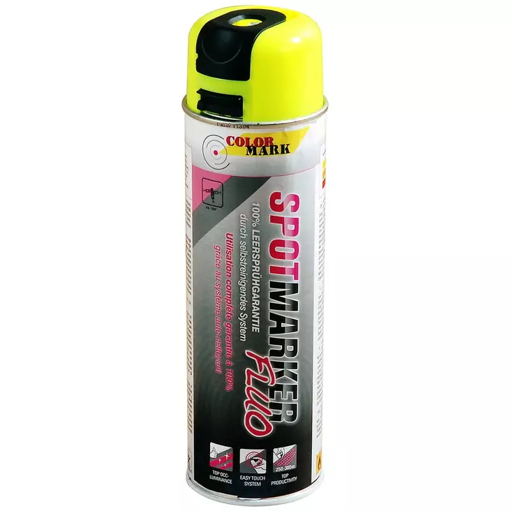 MAALI MERKINTÄ 500ML KELTAINEN FLUORI SPOT - Merkintämaalit - TIP201509 - 1