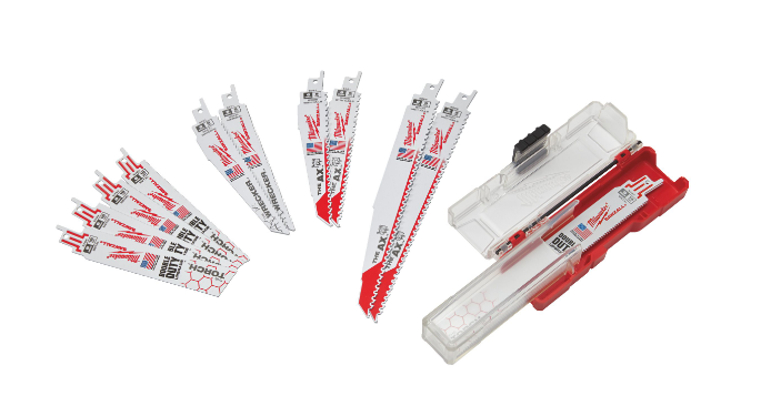 MILWAUKEE PUUKKOSAHANTERÄ SARJA KOTELO 12P - Puukko- ja kuviosahanterät - 49222229 - 1