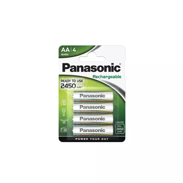PANASONIC HHR-3XXE/4BC AA 2450MAH 4KPL/PKT - Paristot - 00333089 - 1