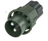 PISTOKE NATO 2-NAP. 24V 500A MUTTERILLA - Kuorma-auton pistokkeet - 200199 - 1