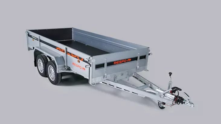 RESPO PERÄVAUNU 325X150X42 (1700KG) KANTAVUUS 1225KG - Jarrulliset peräkärryt - RE6589 - 1