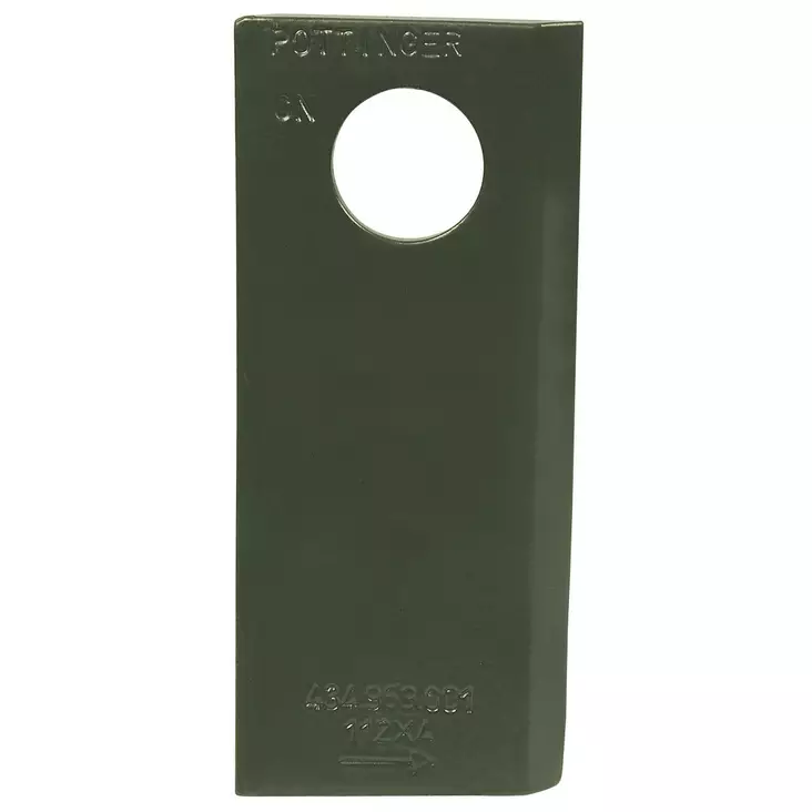 TERÄLAPPU 112X49X4X21 VAS. PÖTTINGER - Niittokoneen terälaput ja pultit - S434969 - 1