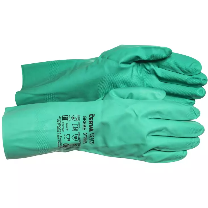 TYÖKÄSINEET NITRIILI NUKATTU - Kemikaalikäsineet - SHGREBE-08 - 1