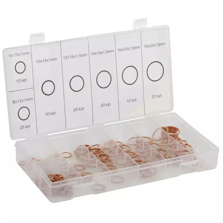 KUPARIPRIKKA LAJITELMA 115KPL Y - Nostolaitetarvikkeet - T04KITA - 1