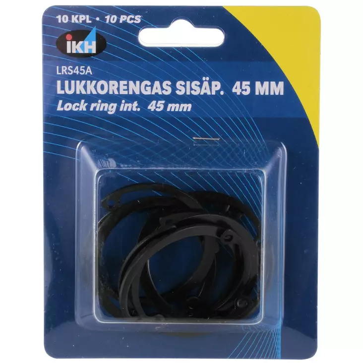 LUKKORENGAS SISÄP.45MM 10KPL DIN472 - Sokat ja lukkorenkaat - LRS45A - 1