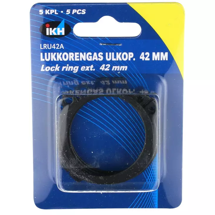 LUKKORENGAS ULKOP. 42MM 5KPL DIN471 - Sokat ja lukkorenkaat - LRU42A - 1