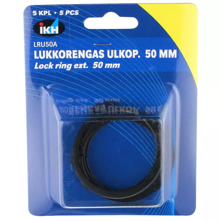 LUKKORENGAS ULKOP. 50MM 5KPL DIN471 - Sokat ja lukkorenkaat - LRU50A - 1