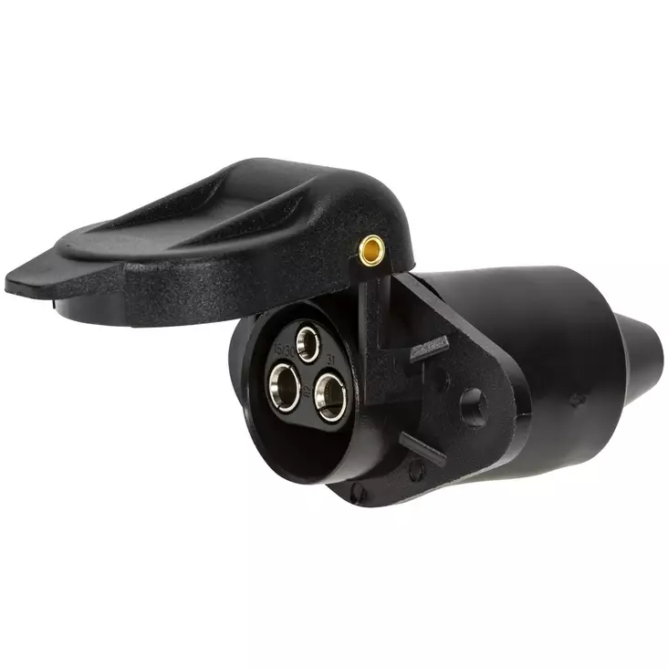 PISTORASIA 3-NAPAINEN 6-24V - Traktori- ja työkonepistokkeet - ST036100A - 1