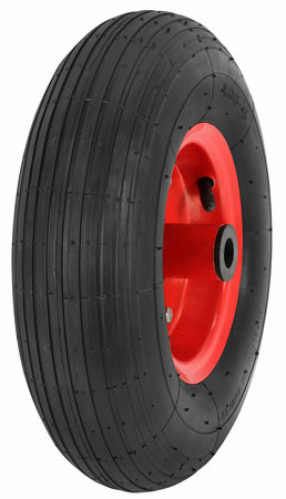 PYÖRÄ 4.00X6 MET/LIUKUL. TÄYDELLINEN - Kottikärryn renkaat ja vanteet - XPR350100A - 1