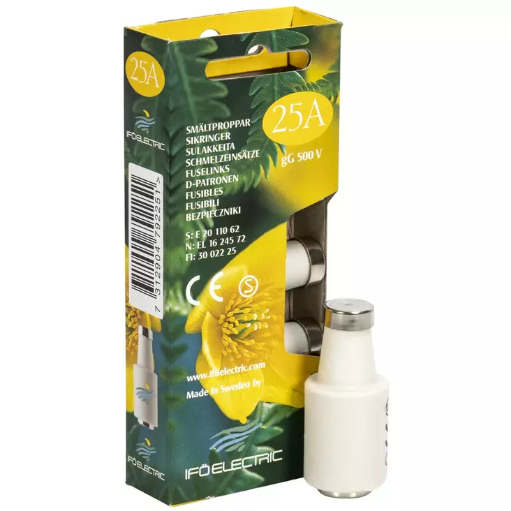 SULAKE 25A 5 KPL - Sulakkeet ja -rasiat - AM0087A - 1