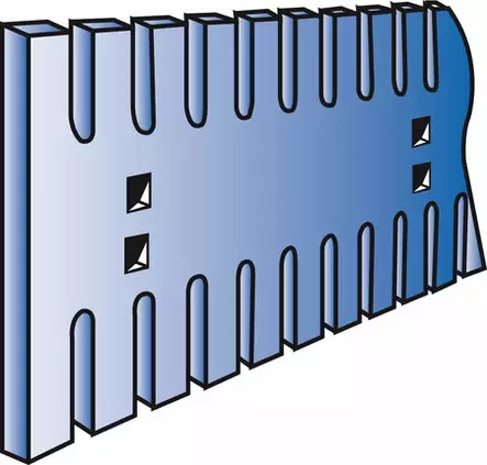 TIETERÄ SUORA HAMMAS 10/3000/305 - Reikäjako 305 tieterät - SC61103000B - 1