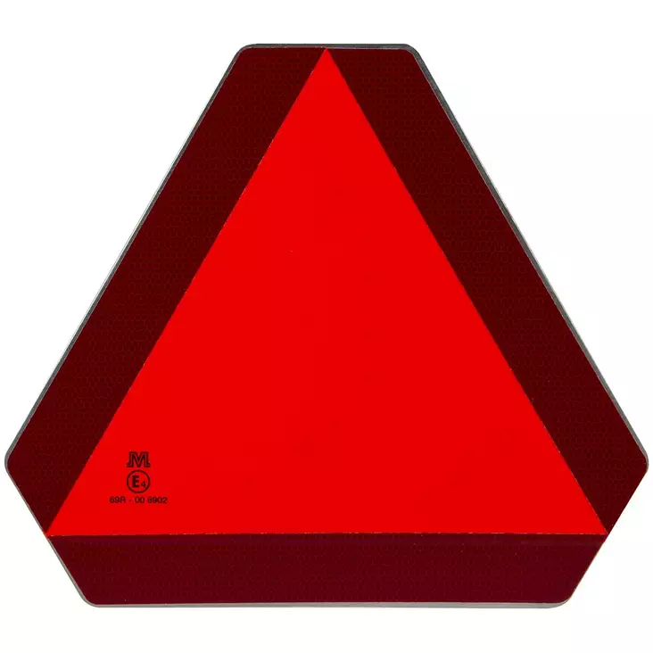 HITAAN AJONEUVON KOLMIO ALUMIINIA - Hitaan ajoneuvon kolmiot ja heijastimet - ST0134B - 1