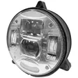 AJOVALO LED PYÖREÄ 124MM 3-PISTE KROMATTU - Ajoneuvovalot - ST86254C - 1