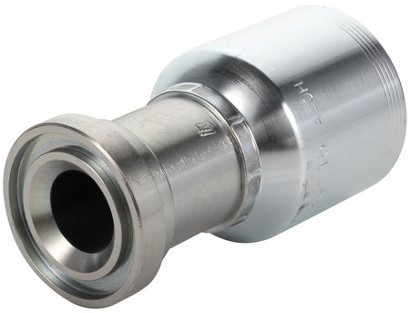 LAIPPALIITIN YKSIOSAINEN 6000PSI CAT SUORA - Letkulliitimet SAE laippa - PS236101212C - 1