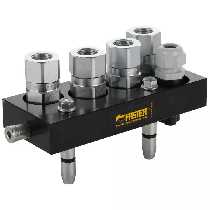 MULTIFASTER MOBILE 4X1/2+1E BSP 70L 250BAR - Ryhmäpikaliittimet - 2PS081412GMC - 1