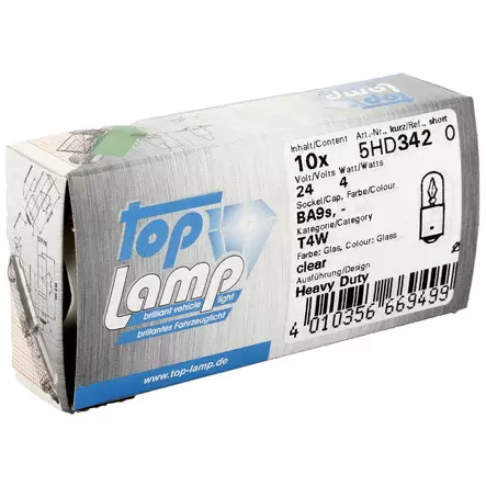 POLTTIMO 342* 24V4W HD - Halogen-polttimot - P13929HD - 2