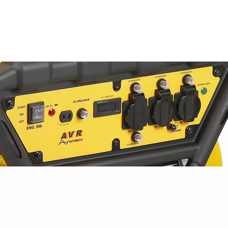 AGGREGAATTI 6,0 KW AVR AVAINKÄYNN. RATO - Aggregaatit - R6000D - 1