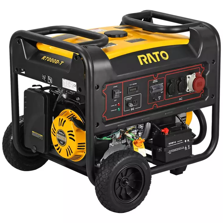 AGGREGAATTI 6,8 KW AVR AVAINKÄYNN. RATO - Aggregaatit - R7000D - 1