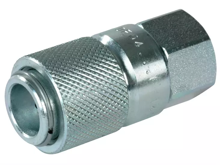 ISO15171-1 QUICKRELEASE STEEL - Paineenmittausletkut ja -liittimet - DF04-18NPT-F - 1