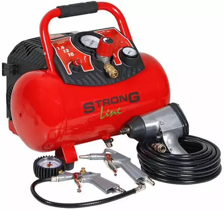 KOMPRESSORI 12L/200L/10 BAR JA TYÖKALUT - Paineilmakompressorit - XT12200K - 1