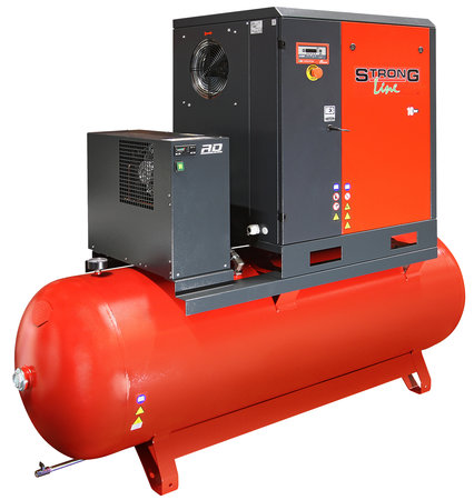 RUUVIKOMPRESSORI KUIVAIN 500L 2050L 10BAR - Paineilmakompressorit - XT5002050K - 1