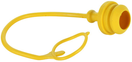 SUOJATULPPA KELTAINEN 3/8 ANV RUNGOLLE FASTER - Suojahatut pikaliittimille - TMA38K - 1