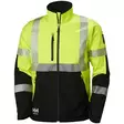 HELLY HANSEN SOFTSHELL TAKKI ICU FL.KELT/MUSTA S-4XL - Kesätyötakit - HH74272-369-L - 1