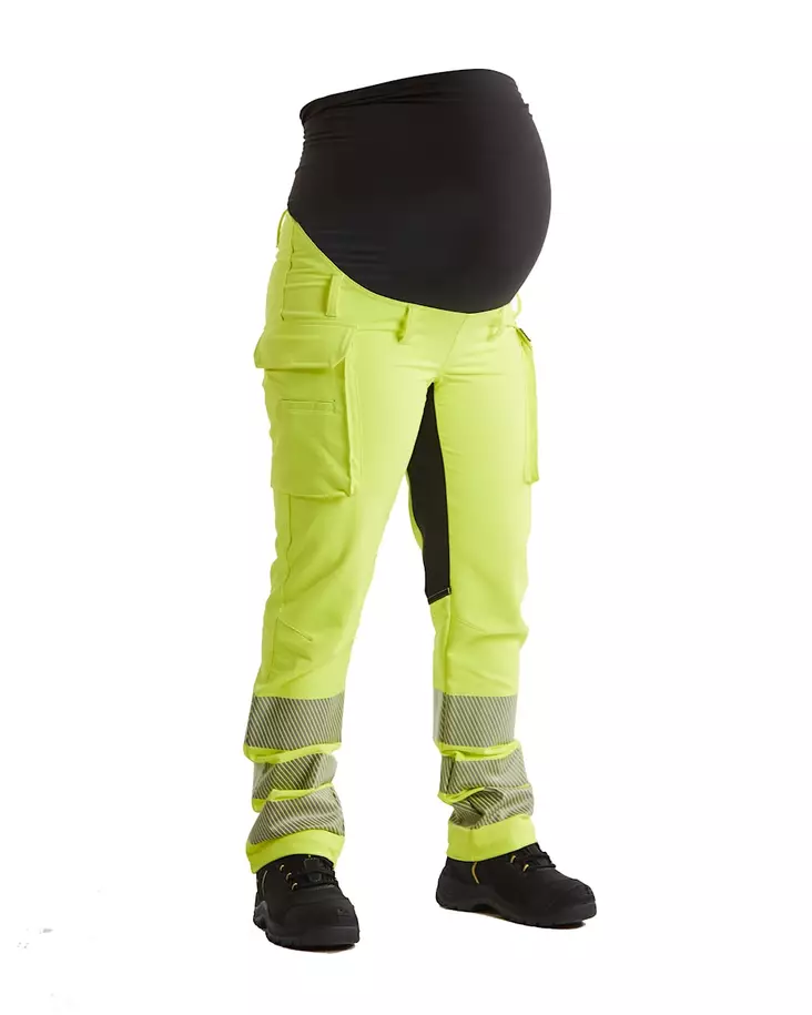 BLÅKLÄDER HIGHVIS ÄITIYSHOUSUT 4-WAY STRETCH - Äitiystyöhousut - 710016423399L - 1